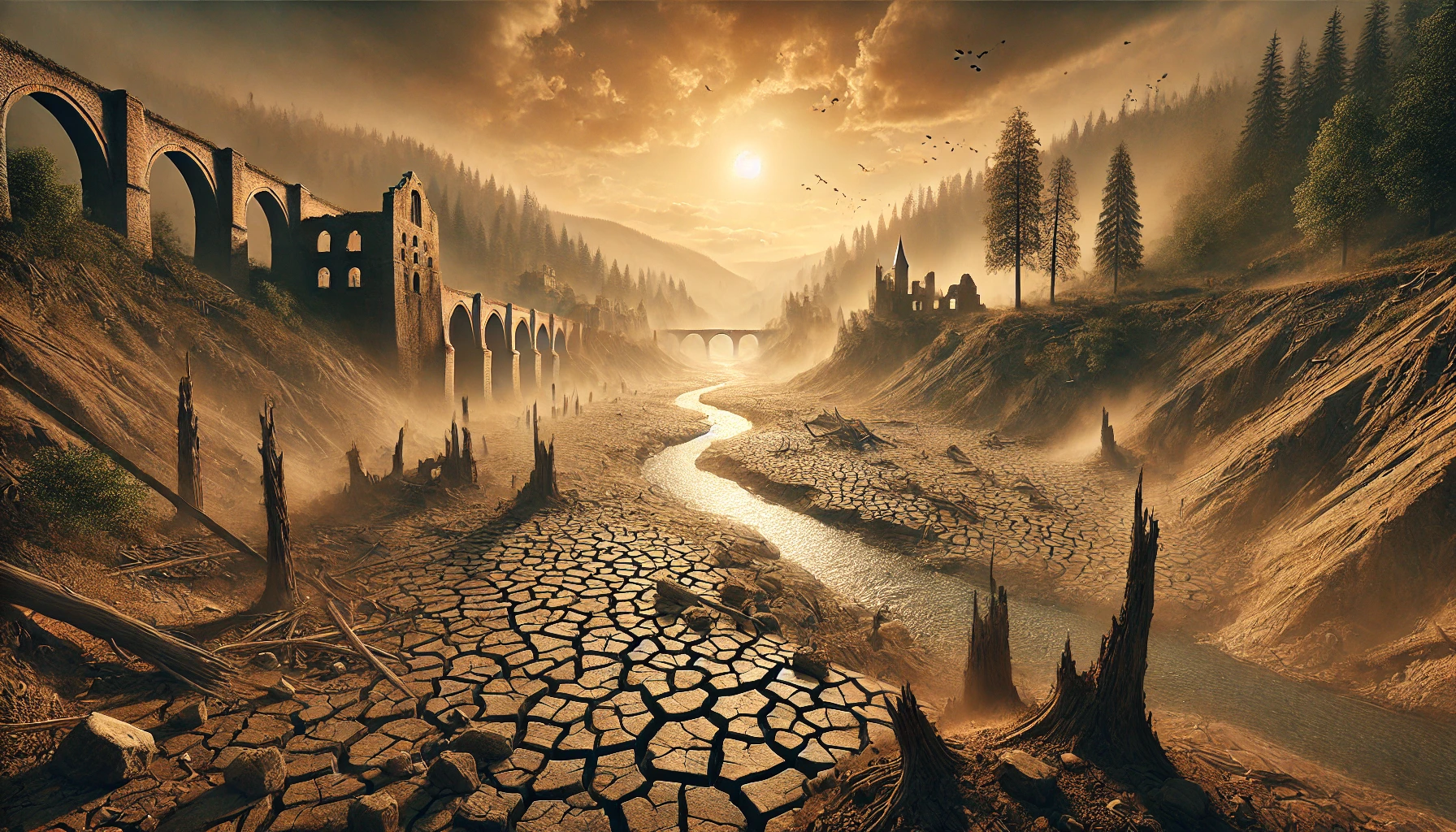 أوروبا تواجه أسوأ جفاف منذ 500 عام: أزمة متفاقمة